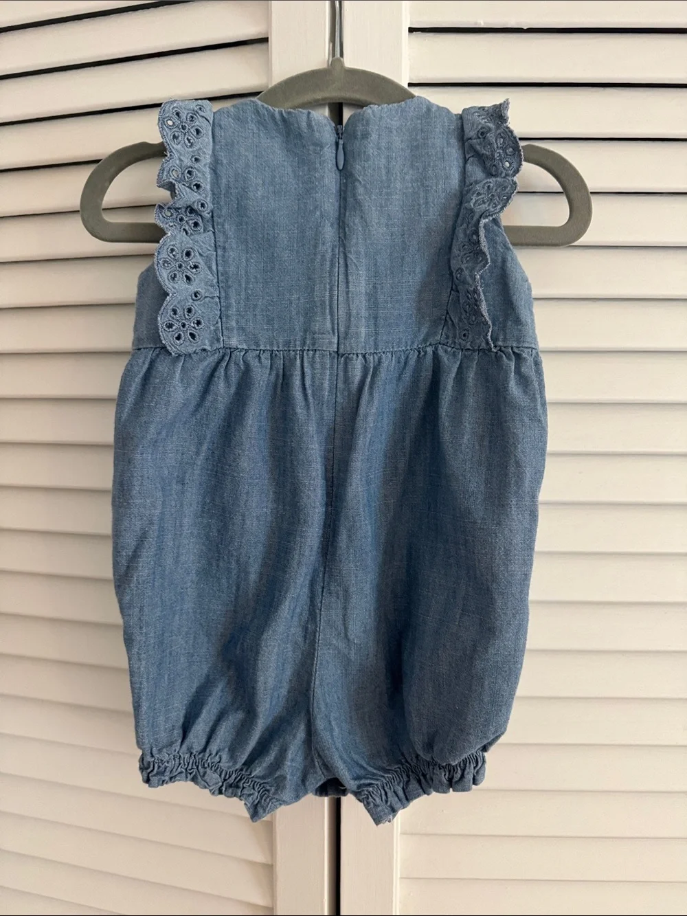 Mayoral Newborn Denim Romper 4-6 m 70 cm
